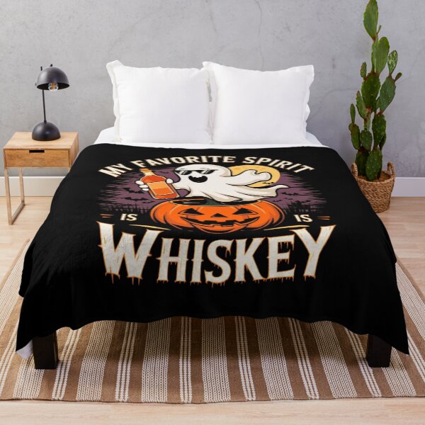 Item preview, Halloween Ghost Drinking My Favorite Spirit is Whiskey Funny Gifts or Perfect idea for Halloween  designed and sold by ketkacreations.