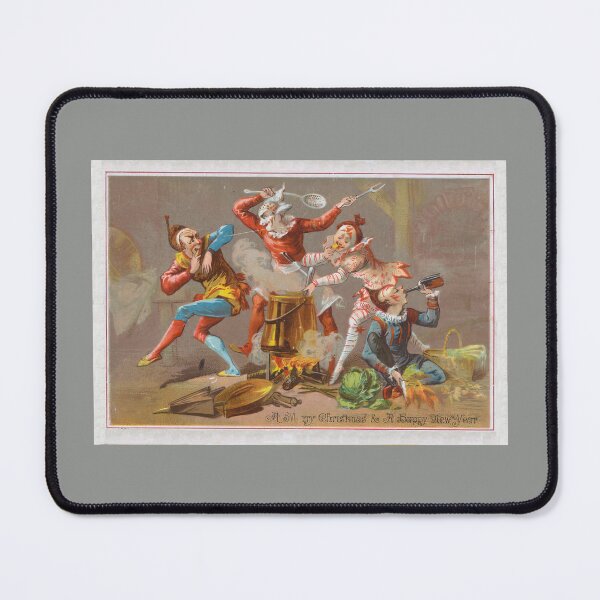Item preview, Vintage humorous christmas card designed and sold by stevepaint.