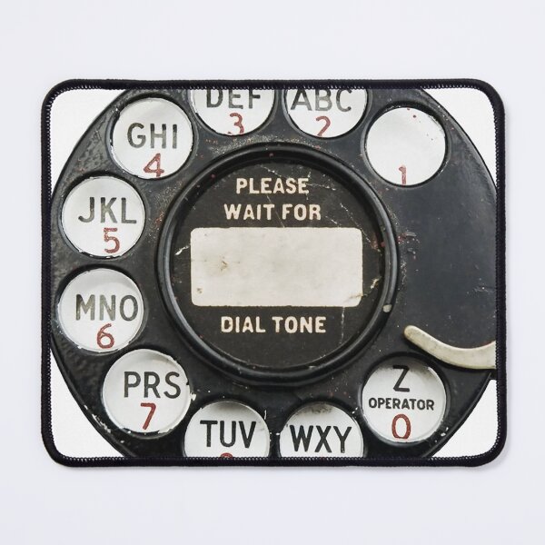 Item preview, Rotary Dial phone retro telephone dial designed and sold by PIXEL POP DESIGNS - Beyond the Norm!.