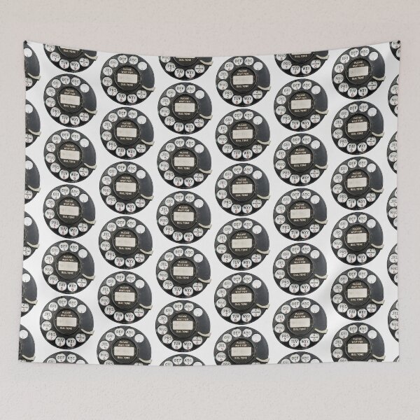 Item preview, Rotary Dial phone retro telephone dial designed and sold by PIXEL POP DESIGNS - Beyond the Norm!.
