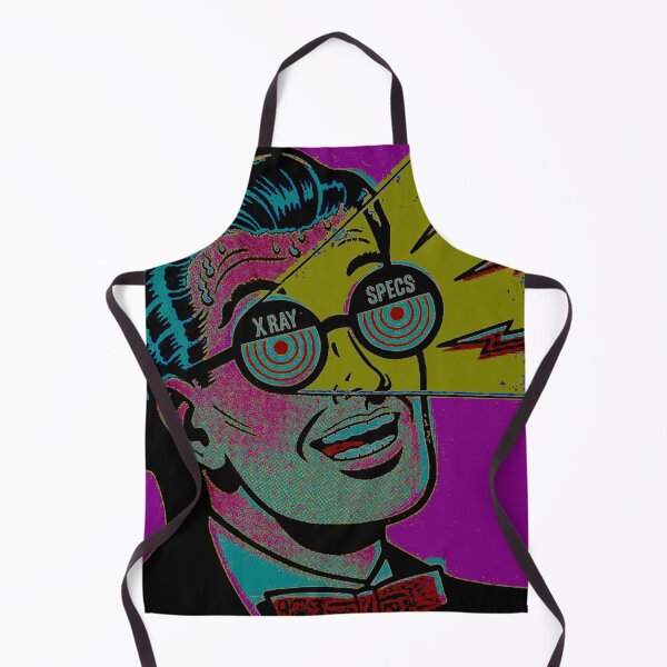 Item preview, X-Ray Specs Purple Vintage Style Pop Art Graphic designed and sold by wmxdesign.