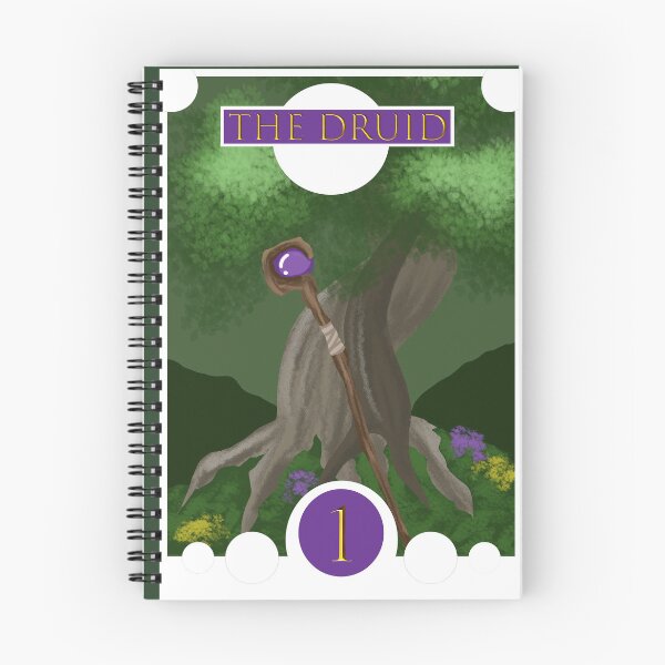 Item preview, Druid Tarot designed and sold by DMPetersArt.