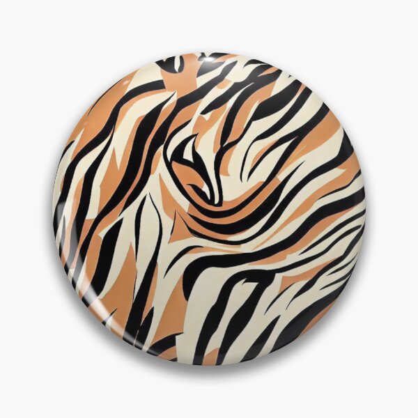 Item preview, Dynamic Tiger Spots for Bold Textiles designed and sold by communedesigns.