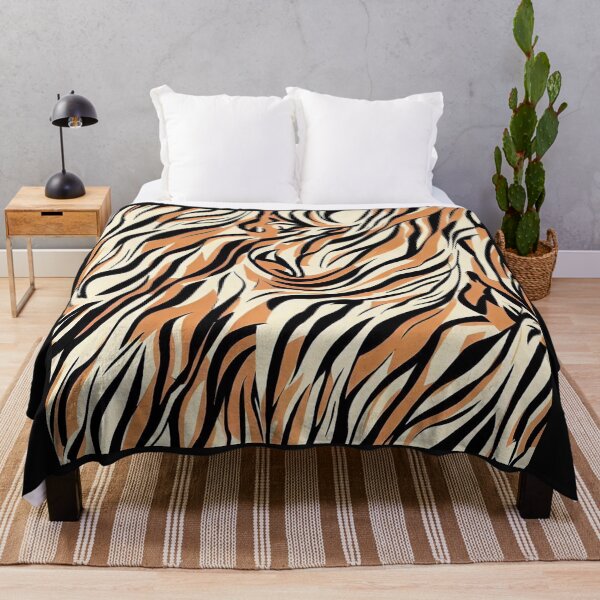 Item preview, Dynamic Tiger Spots for Bold Textiles designed and sold by communedesigns.