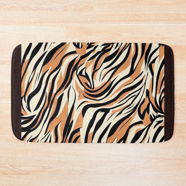 Item preview, Dynamic Tiger Spots for Bold Textiles designed and sold by communedesigns.