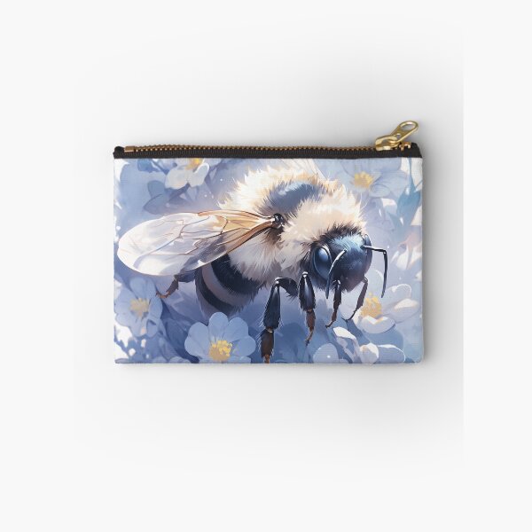 Item preview, bee in a flower patch designed and sold by kgcreation91.