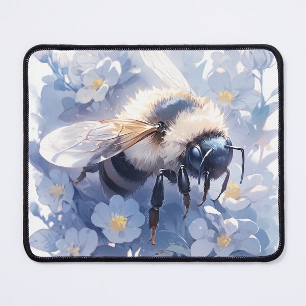 Item preview, bee in a flower patch designed and sold by kgcreation91.