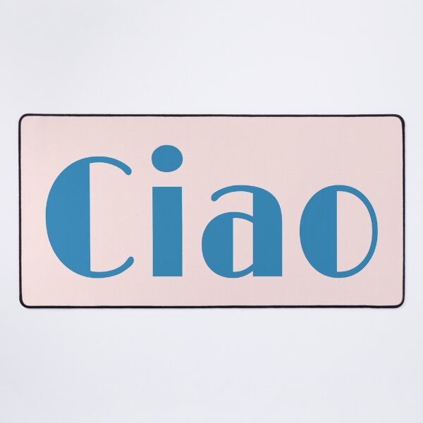 Item preview, Ciao Italian Word Blue designed and sold by Jeallan Designs.