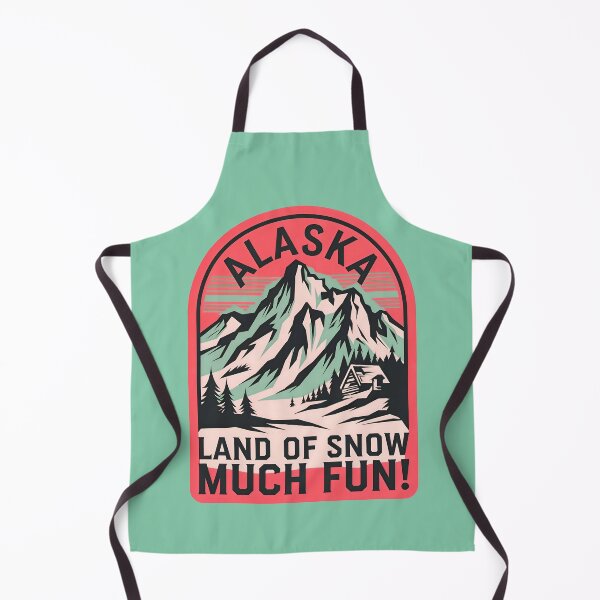 Item preview, Alaska Land Of Snow Much Fun Travel Quote designed and sold by TheArtOfPat.