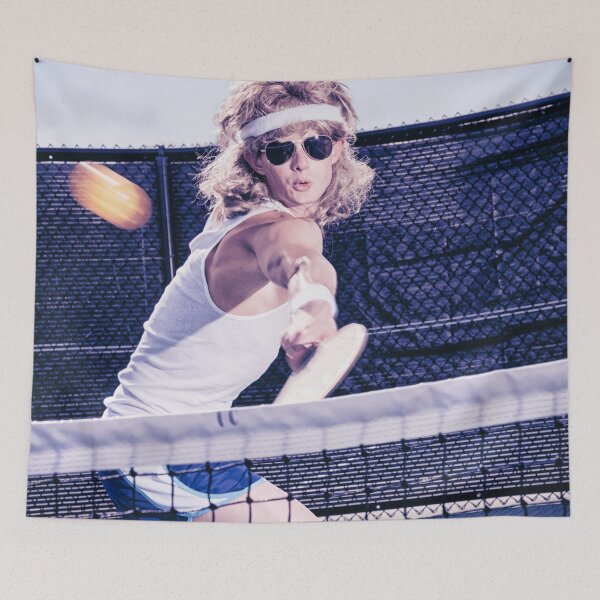 Item preview, Pickleball Smash Action Shot designed and sold by OutofFocusShop.