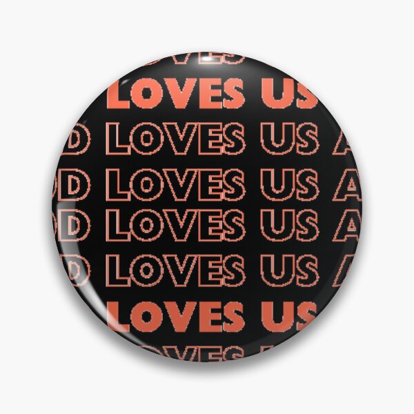 Item preview, God Loves Us All designed and sold by ModernDesigns28.