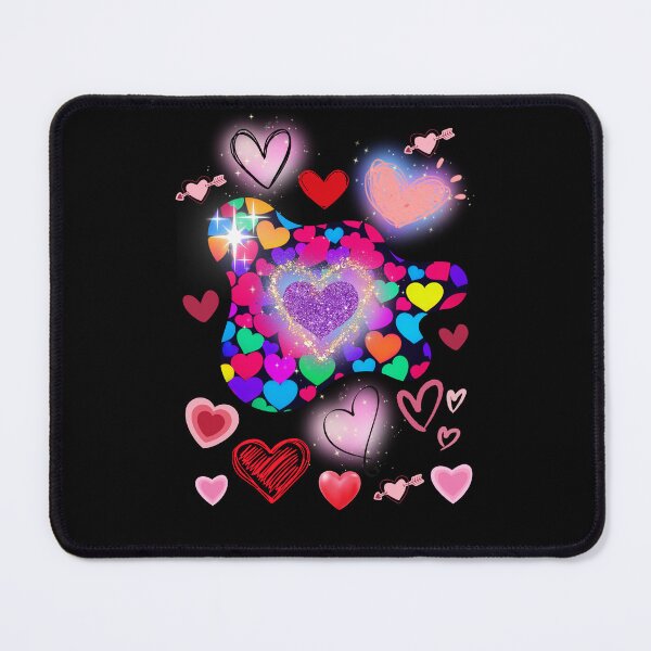 Item preview, Set of glowing hearts designed and sold by AvrilDesigns06.