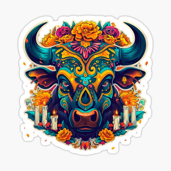 Item preview, Bull Gravekeeper: Guardian of the Sacred Grounds designed and sold by MOBUniverse.