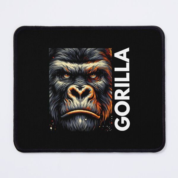 Item preview, Bold Gorilla Face Art: A Striking Expression of Power and Intensity designed and sold by beast-net.