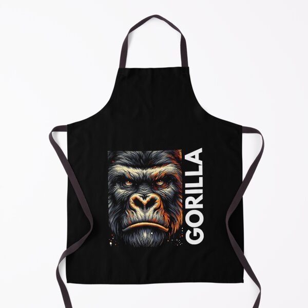 Item preview, Bold Gorilla Face Art: A Striking Expression of Power and Intensity designed and sold by beast-net.