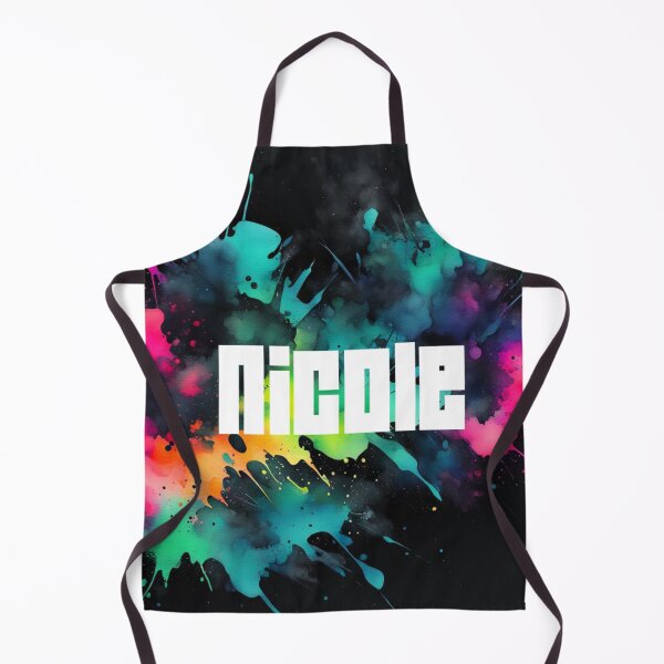 Item preview, Custom Neon Name Nicole designed and sold by Gabriela McDaniel.
