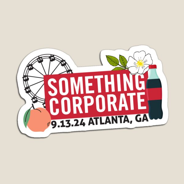 Item preview, Something Corporate - Atlanta 9/13/24 designed and sold by AM Inspired.
