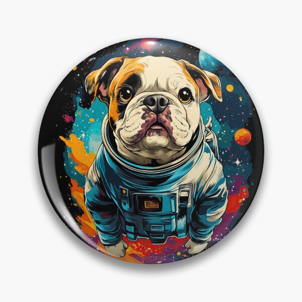 Item preview, Space Bulldog Exploring the Cosmos in Style designed and sold by Vinson-MFG.