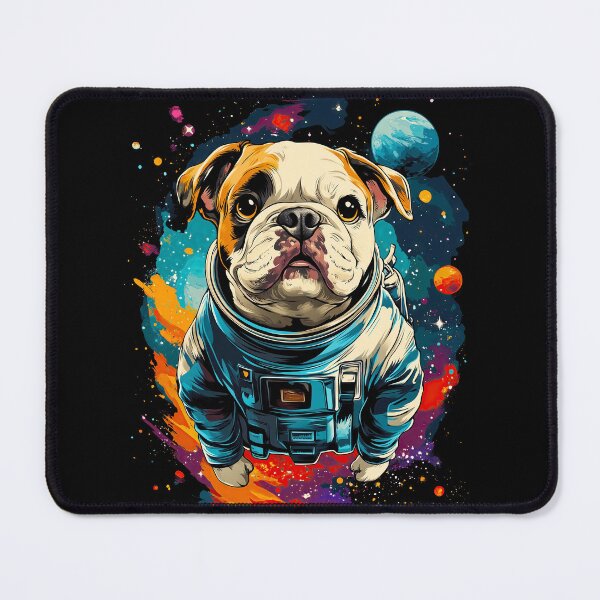 Item preview, Space Bulldog Exploring the Cosmos in Style designed and sold by Vinson-MFG.