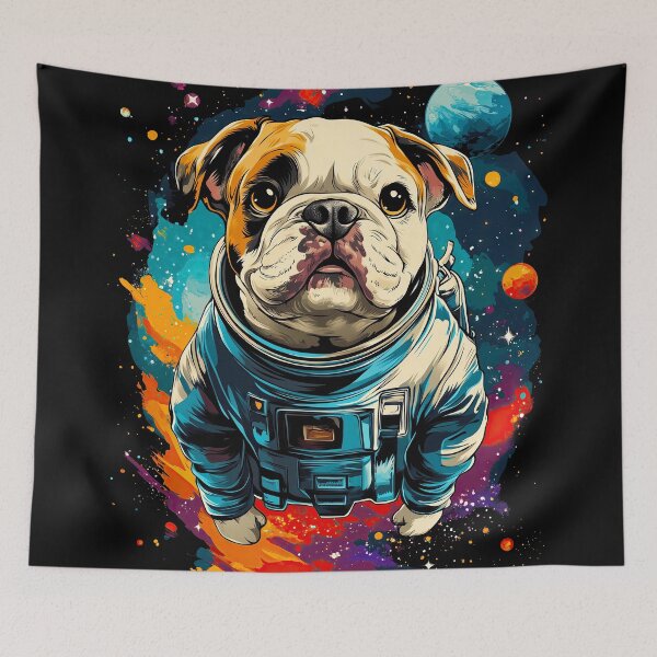 Item preview, Space Bulldog Exploring the Cosmos in Style designed and sold by Vinson-MFG.