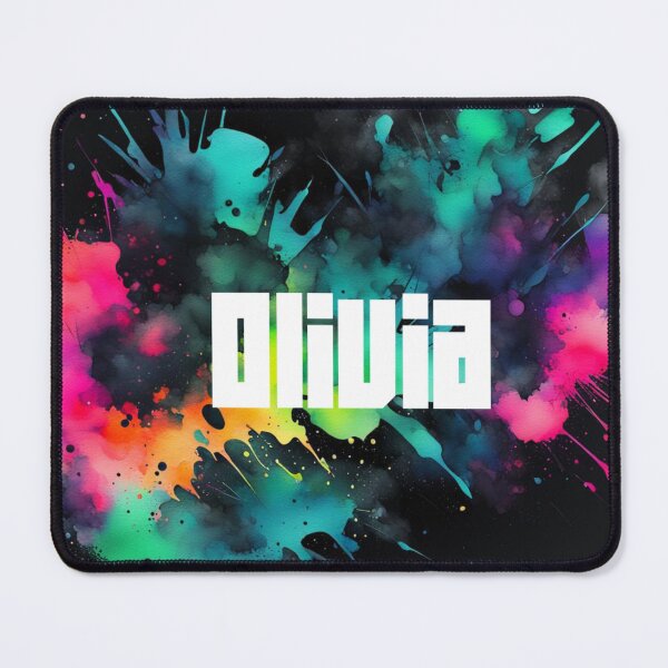 Item preview, Custom Neon Name Olivia  designed and sold by Gabriela McDaniel.