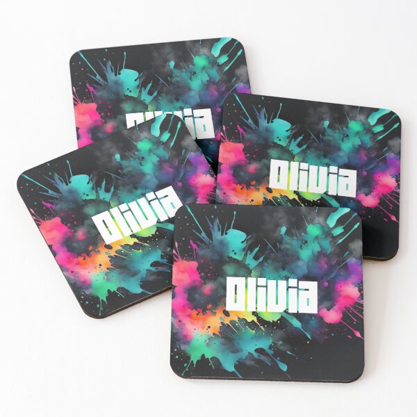 Item preview, Custom Neon Name Olivia  designed and sold by Gabriela McDaniel.