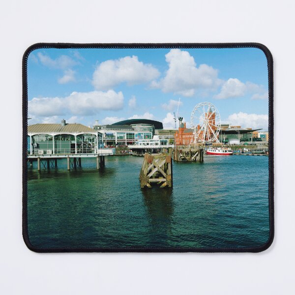 Item preview, Cardiff Bay Wales evening designed and sold by santoshputhran.