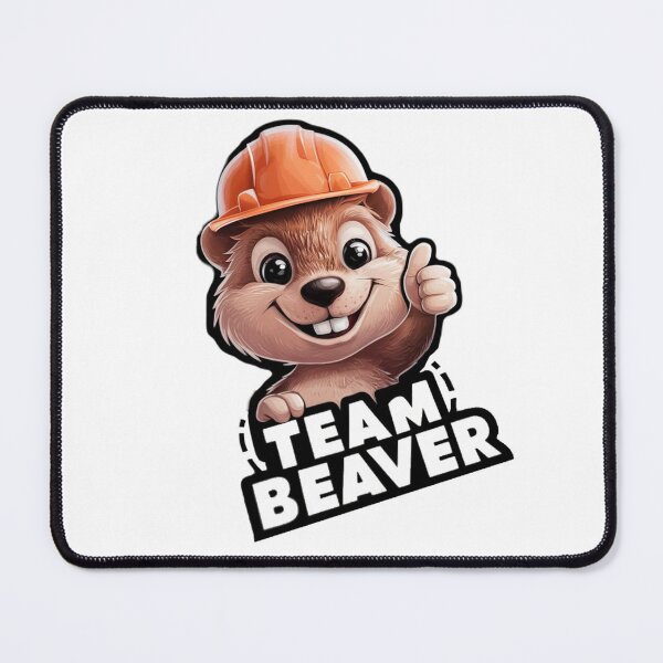 Item preview, Team Beaver - Cute and funny animals theme designed and sold by lavka-xd.