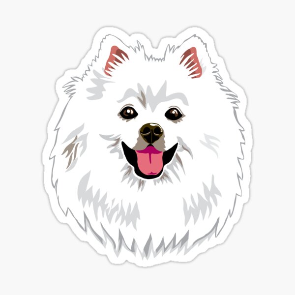 American Eskimo Sticker