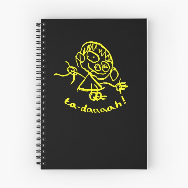 Item preview, TA-DAAAAH. KID DOODLE. YELLOW. designed and sold by 5hertz.