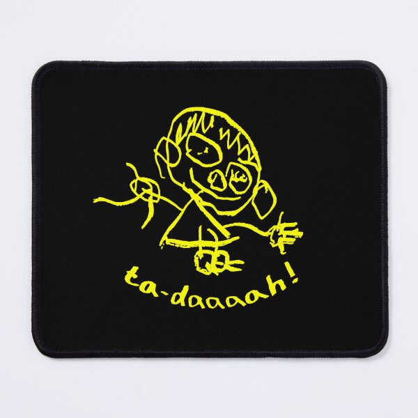 Item preview, TA-DAAAAH. KID DOODLE. YELLOW. designed and sold by 5hertz.