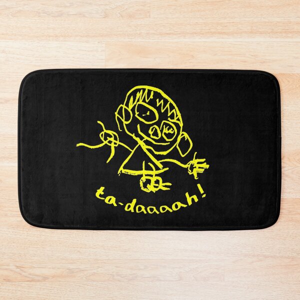 Item preview, TA-DAAAAH. KID DOODLE. YELLOW. designed and sold by 5hertz.