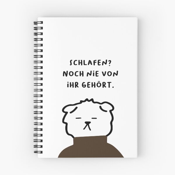 Item preview, Schlafen? Noch nie von ihr gehört. | Handwritten-style Font designed and sold by RM-Journey.