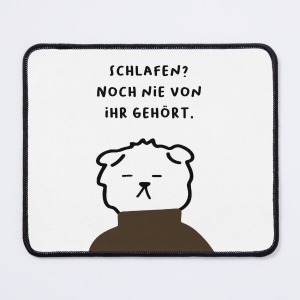 Item preview, Schlafen? Noch nie von ihr gehört. | Handwritten-style Font designed and sold by RM-Journey.