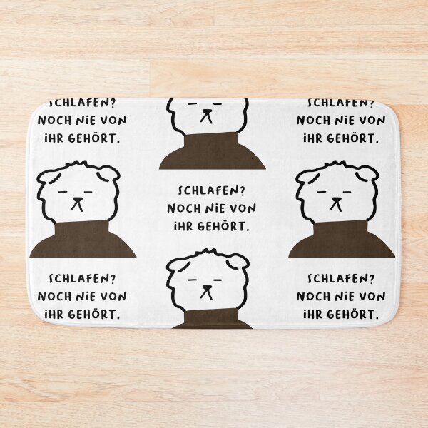 Item preview, Schlafen? Noch nie von ihr gehört. | Handwritten-style Font designed and sold by RM-Journey.