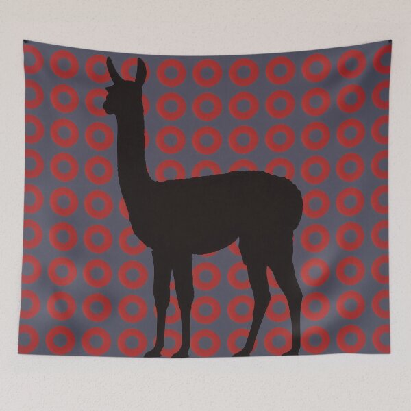 Item preview, Llama Silhouette designed and sold by SaddamJewsein.