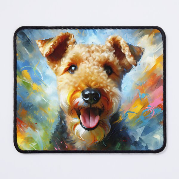 Item preview, Lakeland Terrier Dog Acrylic Print Pet Portrait Dog Lovers designed and sold by Puppy Puzzles Plus.