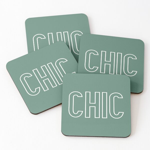 Item preview, Chic French Word designed and sold by Jeallan Designs.