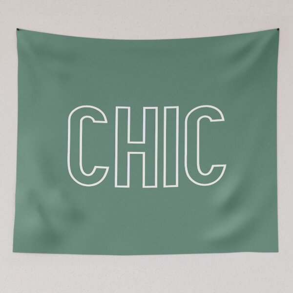 Item preview, Chic French Word designed and sold by Jeallan Designs.