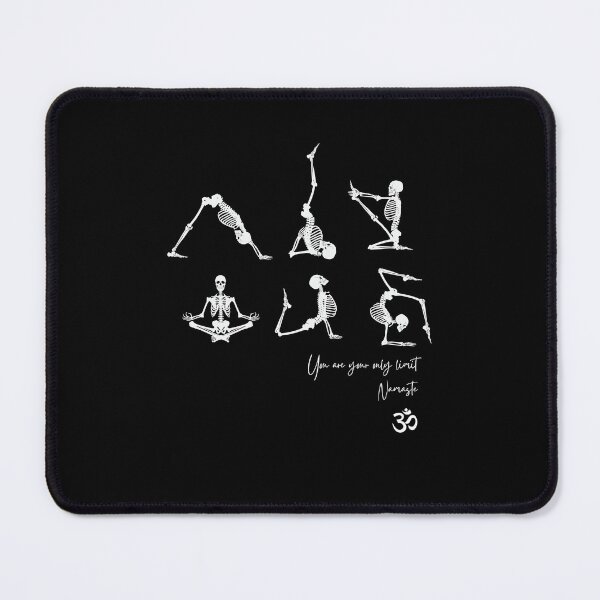 Item preview, Skeleton Yoga Namaste You Are Your Only Limit designed and sold by FreeStyleTrend.