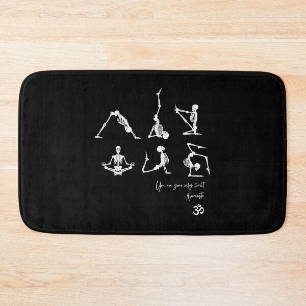 Item preview, Skeleton Yoga Namaste You Are Your Only Limit designed and sold by FreeStyleTrend.
