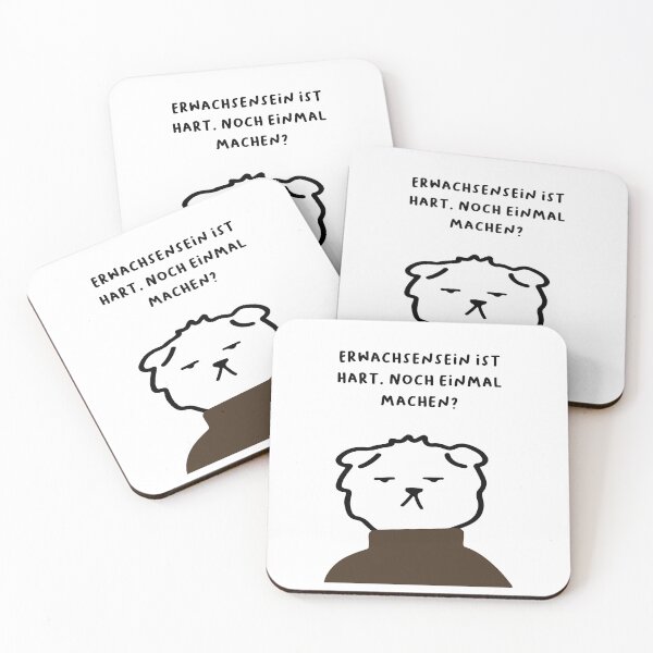 Item preview, Erwachsensein ist hart. Noch einmal machen? | Handwritten-style Font designed and sold by RM-Journey.