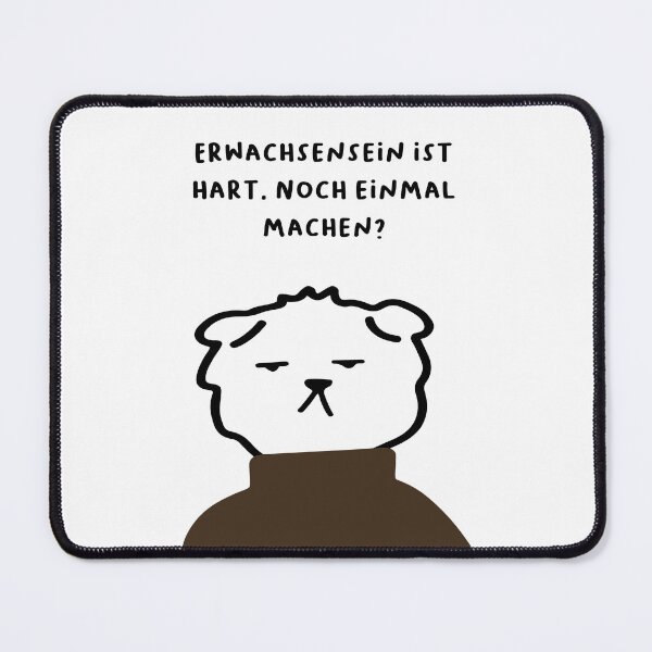 Item preview, Erwachsensein ist hart. Noch einmal machen? | Handwritten-style Font designed and sold by RM-Journey.