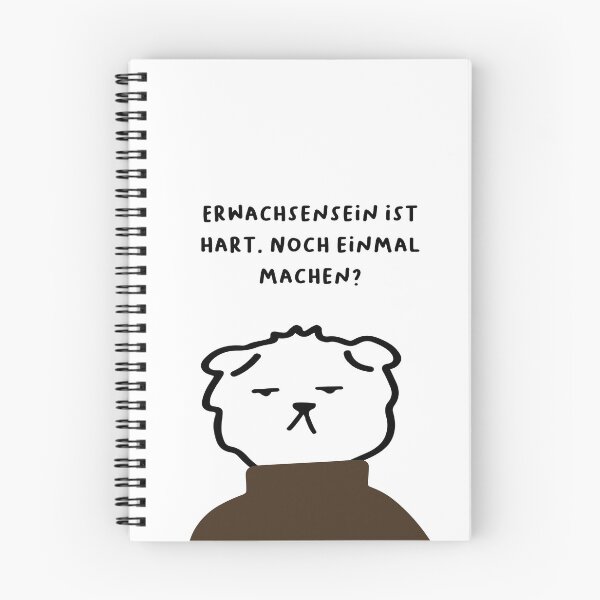 Item preview, Erwachsensein ist hart. Noch einmal machen? | Handwritten-style Font designed and sold by RM-Journey.