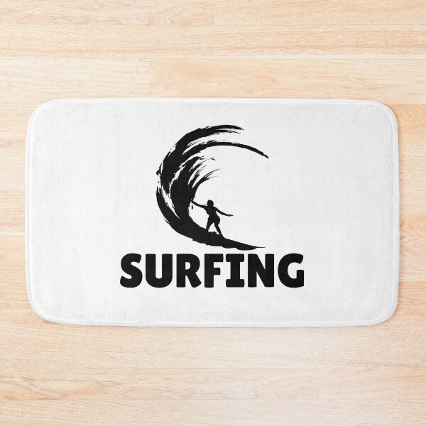 Item preview, SURFING (FEMALE) - BLACK designed and sold by ArtsyCity.