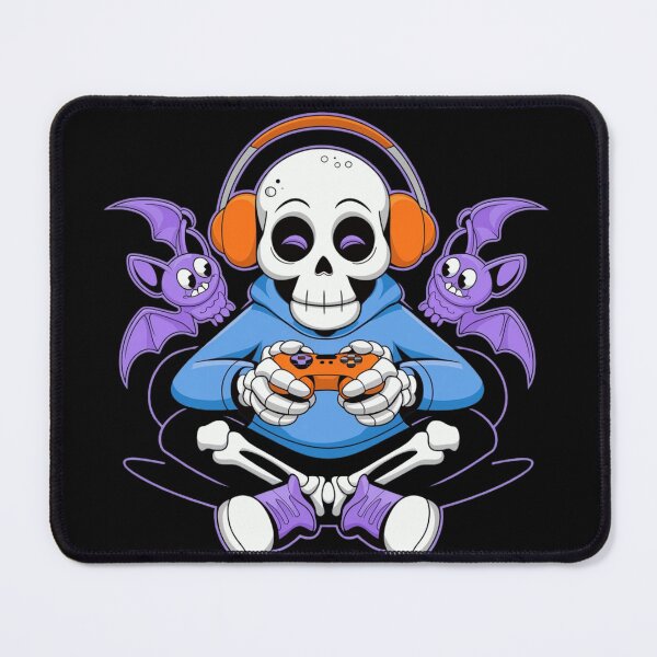 Item preview, Gamer skeleton: Halloween Fun designed and sold by Your Style Tees | Graphic T-Shirts.