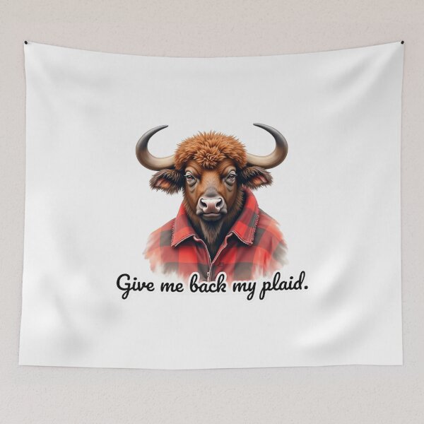 Item preview, Buffalo Plaid Christmas Gag Gift designed and sold by ArtfullyRooted.
