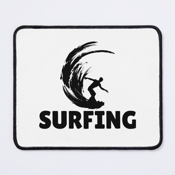 Item preview, SURFING (male) - BLACK designed and sold by ArtsyCity.