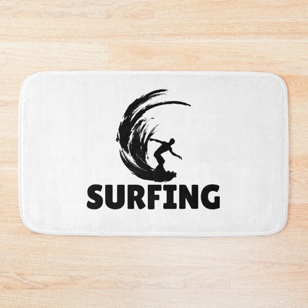 Item preview, SURFING (male) - BLACK designed and sold by ArtsyCity.