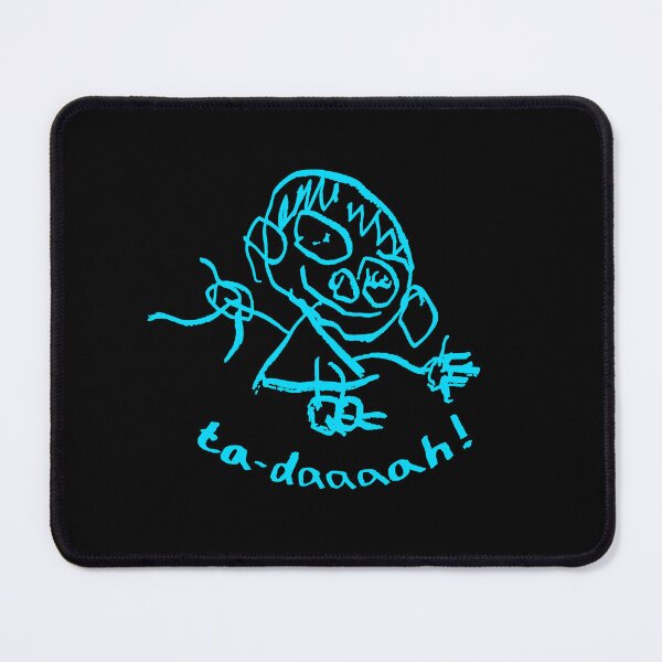 Item preview, TA-DAAAAH. KID DOODLE. BLUE. designed and sold by 5hertz.